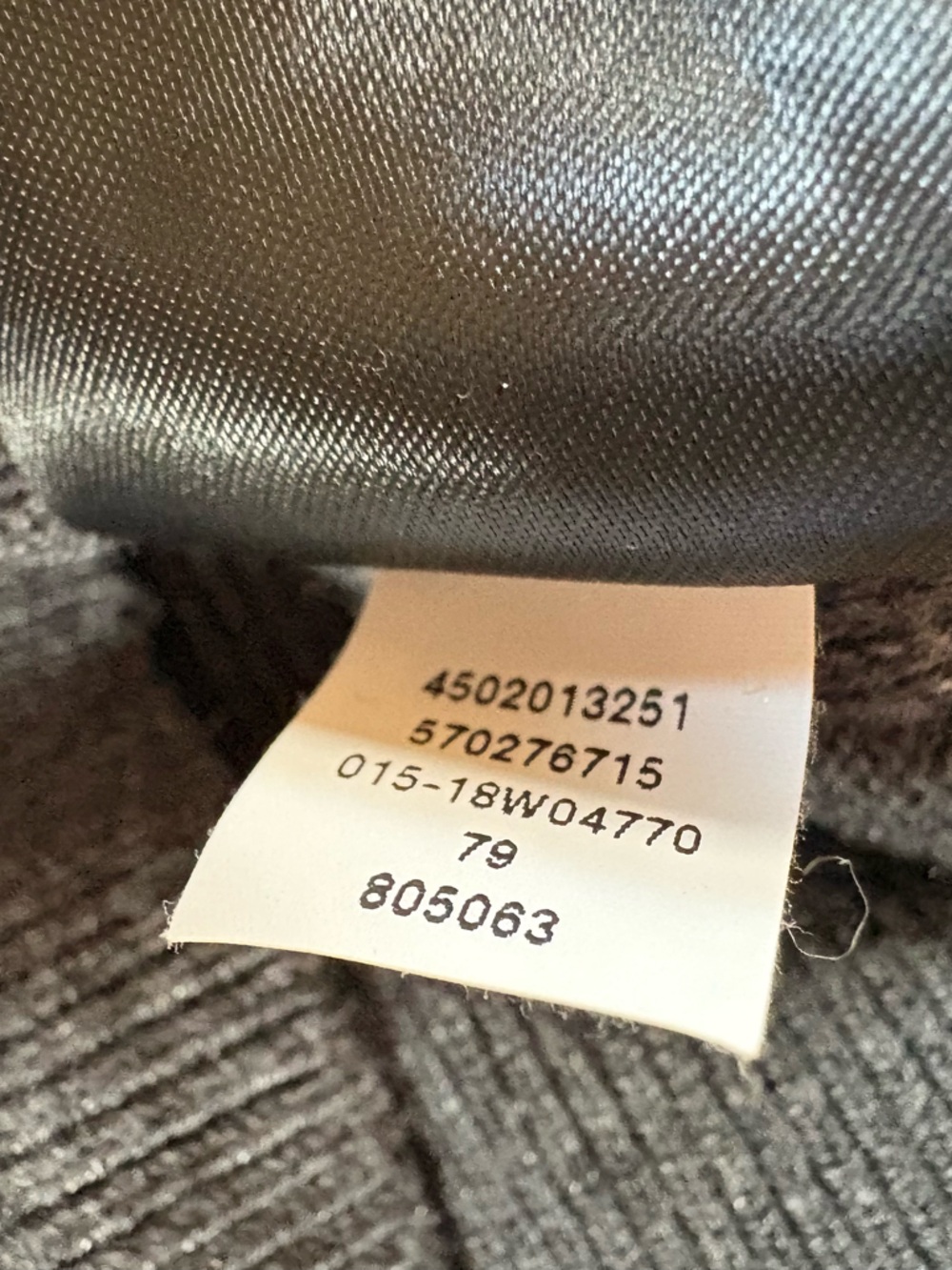 White House Black Market Sweater Womens Sz S Gray Banded Bottom Cashmere Blend - Picture 6 of 7